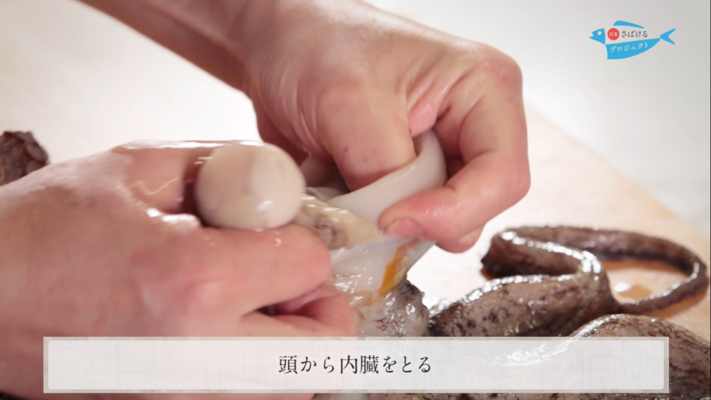 蛸 たこ のさばき方 How To Filet Octopus 日本さばけるプロジェクト 日本さばけるプロジェクト